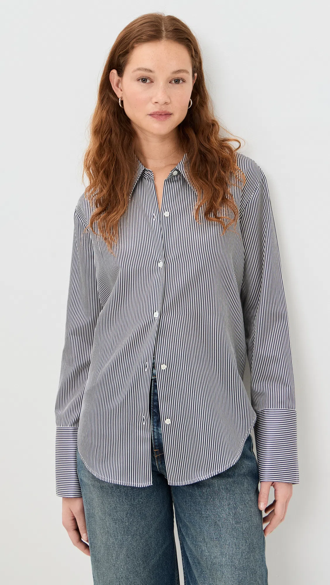 NILI LOTAN Russel Low-rise Denim Shorts In Simon Wash