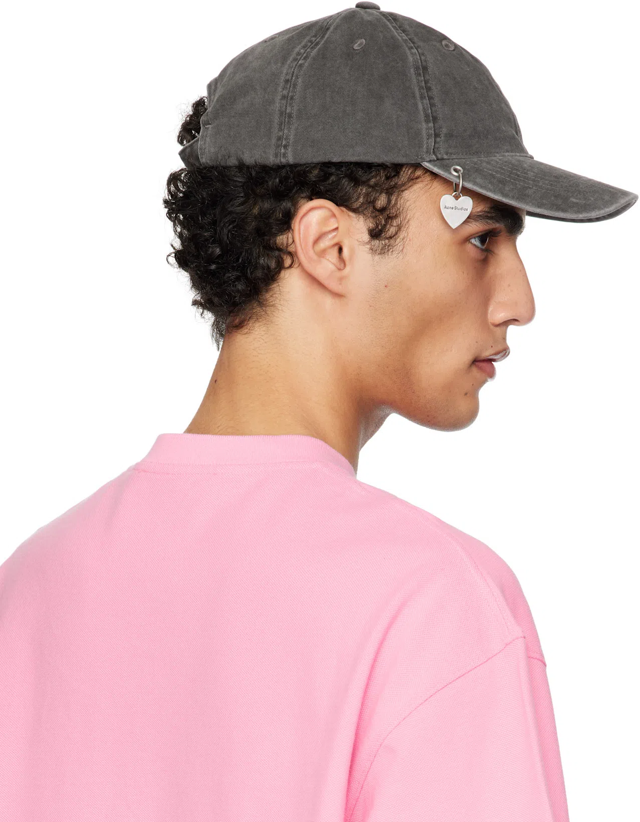 ACNE STUDIOS Man T-shirt Pink Size M Cotton