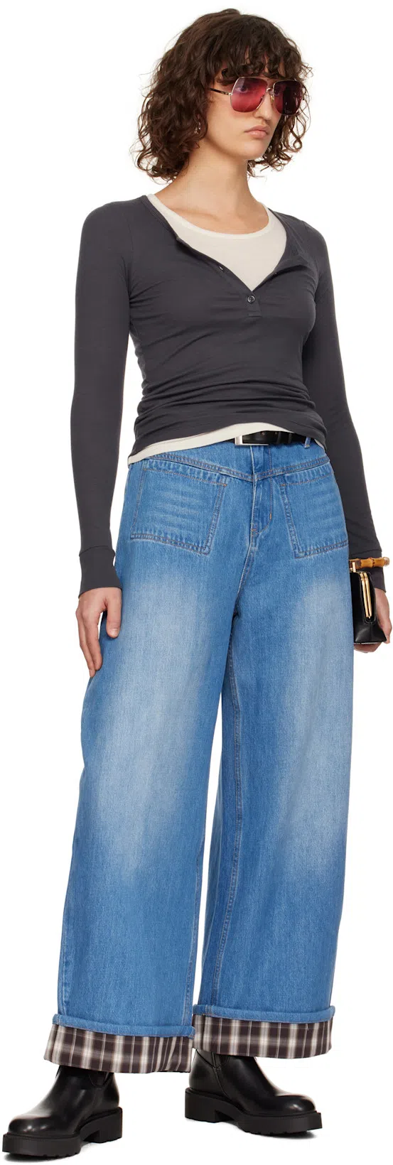 THE ROW Woman Ankle Boots Black Size 8 Calfskin