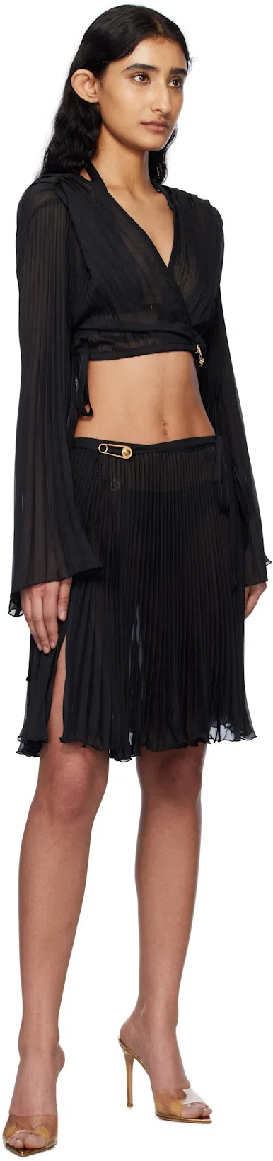 VERSACE One-piece Swimsuit By In Black