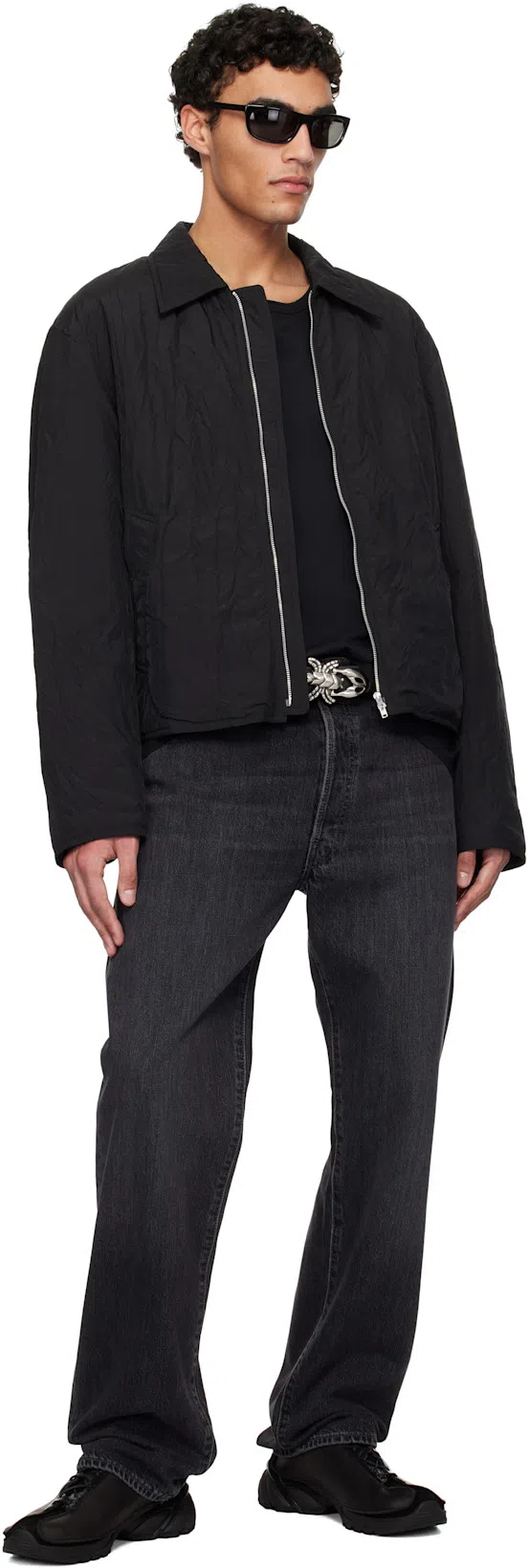 OUR LEGACY New Box T-shirt In Black In Nero