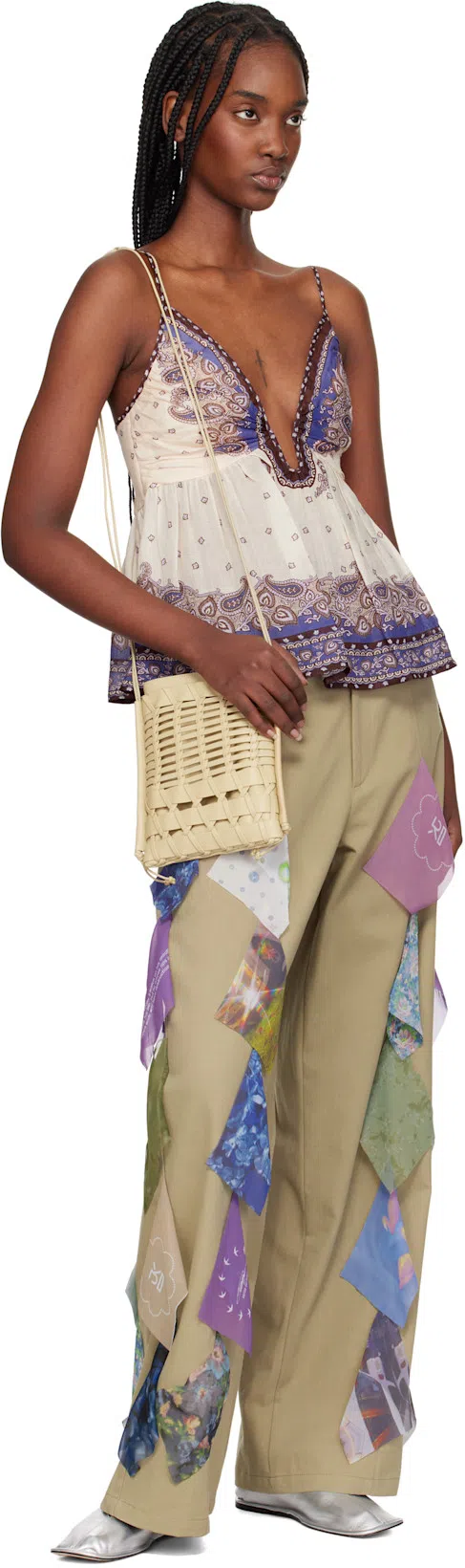 J.KIM Khaki Anton Belinskiy Edition Unity Trousers In Pale Pistachio