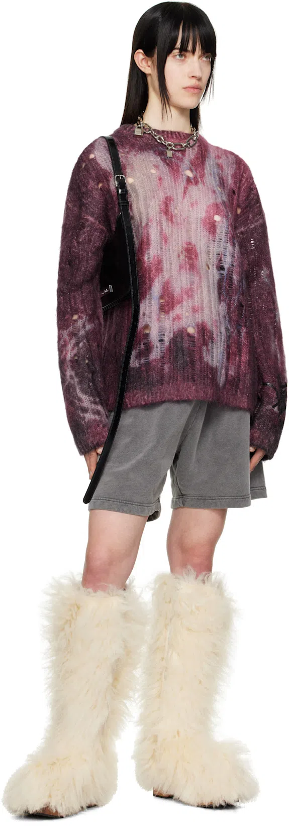 ACNE STUDIOS Platt Micro Shoulder Bag In Black