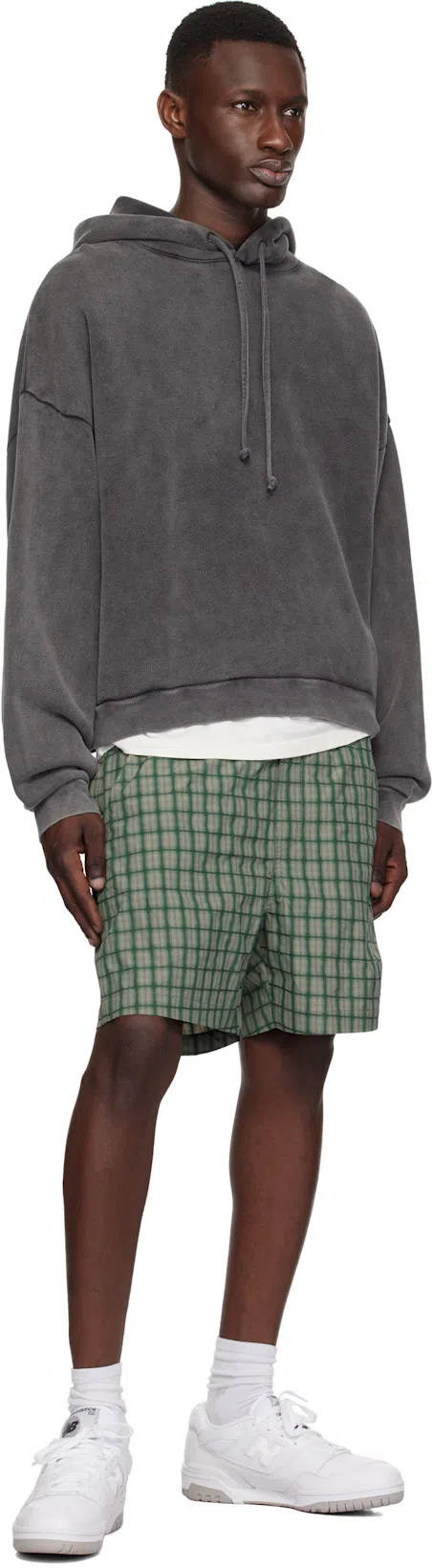 NEW BALANCE 550 Perforated Leather Sneakers In White