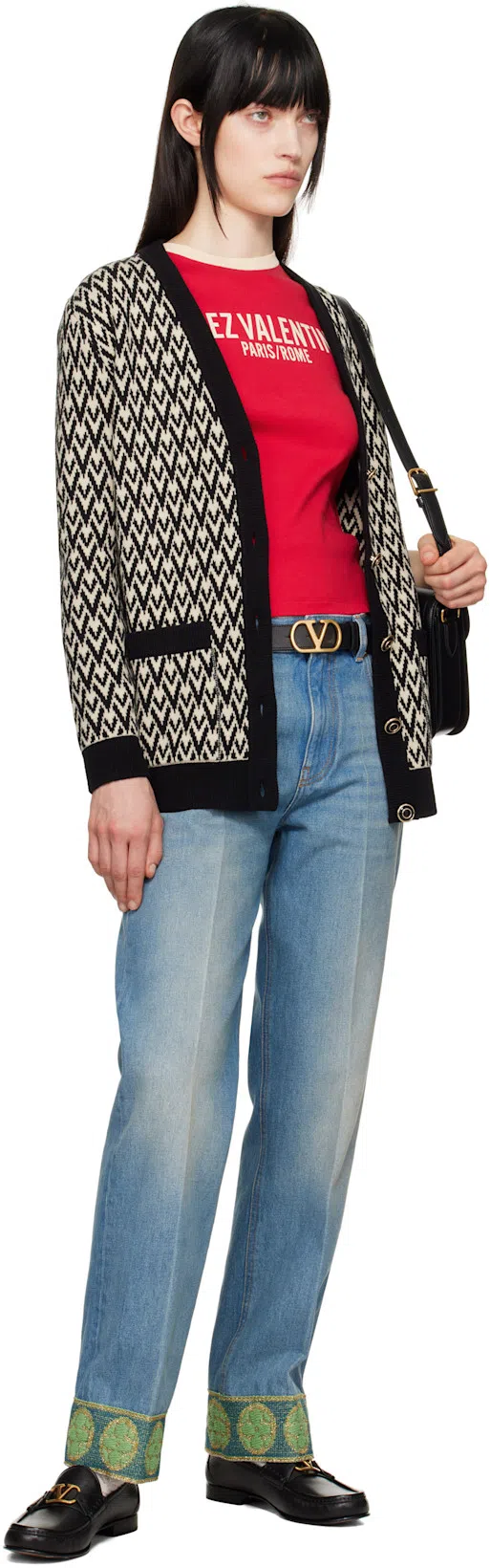 VALENTINO Garavani Red Cotton T-shirt