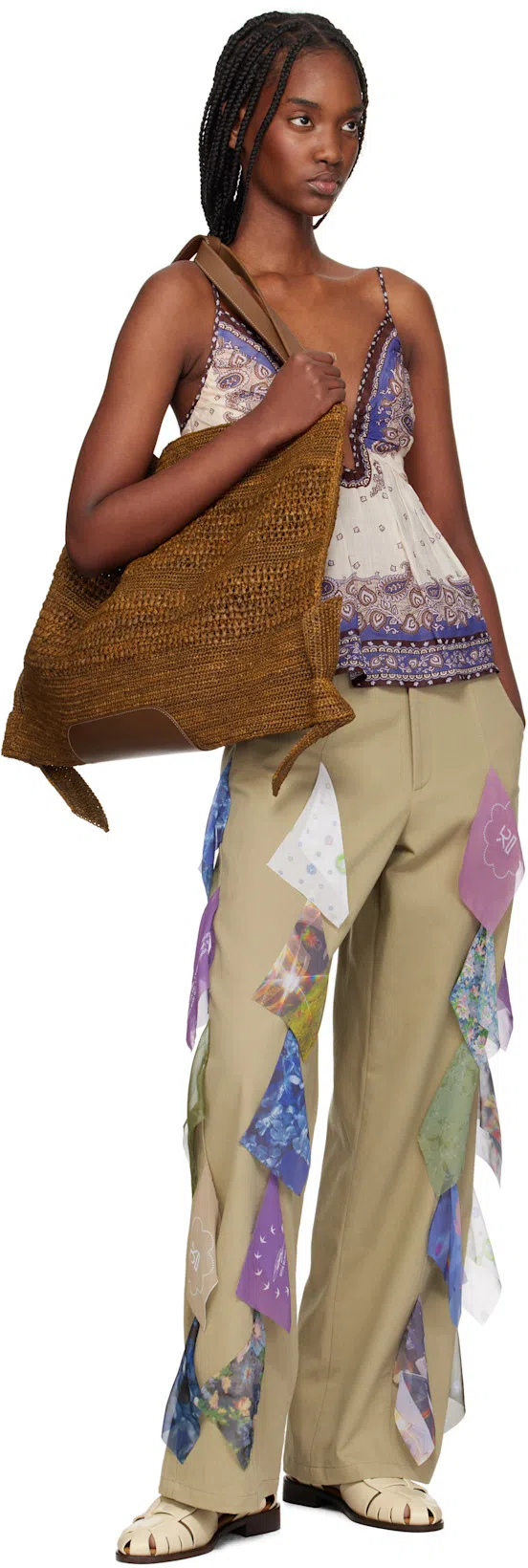 J.KIM Khaki Anton Belinskiy Edition Unity Trousers In Pale Pistachio