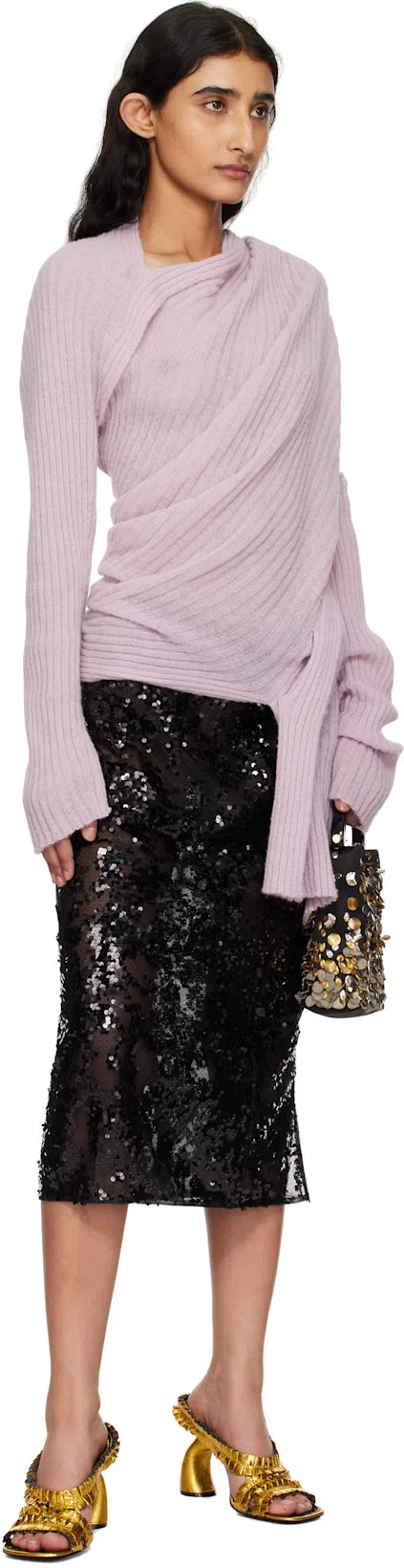 MAISON MARGIELA Multilayer Cotton Top In White