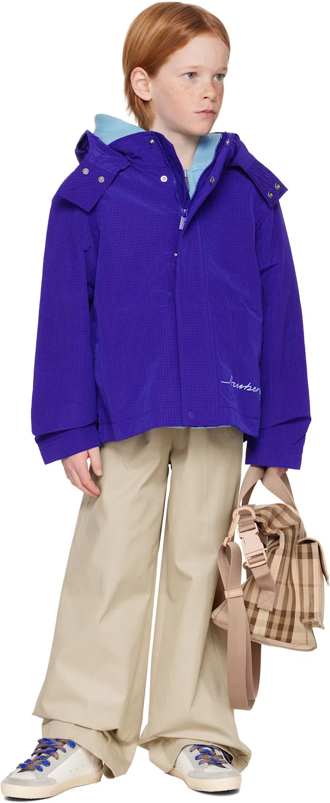 GOLDEN GOOSE White June Sneakers For Kids With Star And Logo