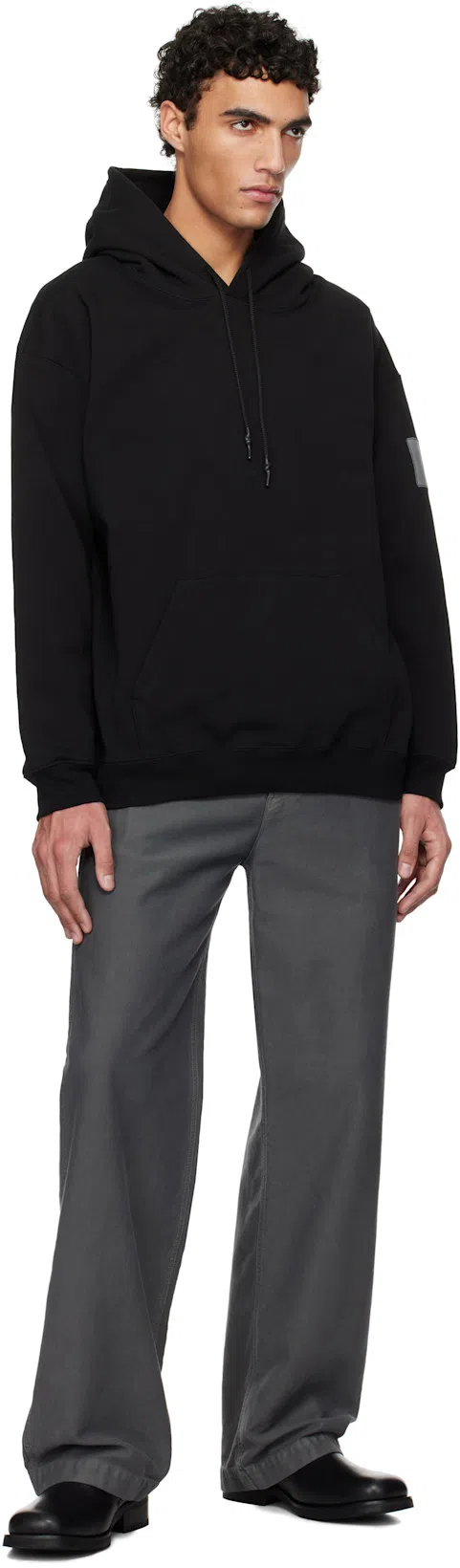 DRIES VAN NOTEN Gray Straight-leg Jeans In 802 Grey