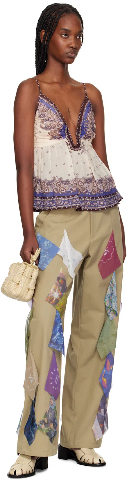 J.KIM Khaki Anton Belinskiy Edition Unity Trousers In Pale Pistachio