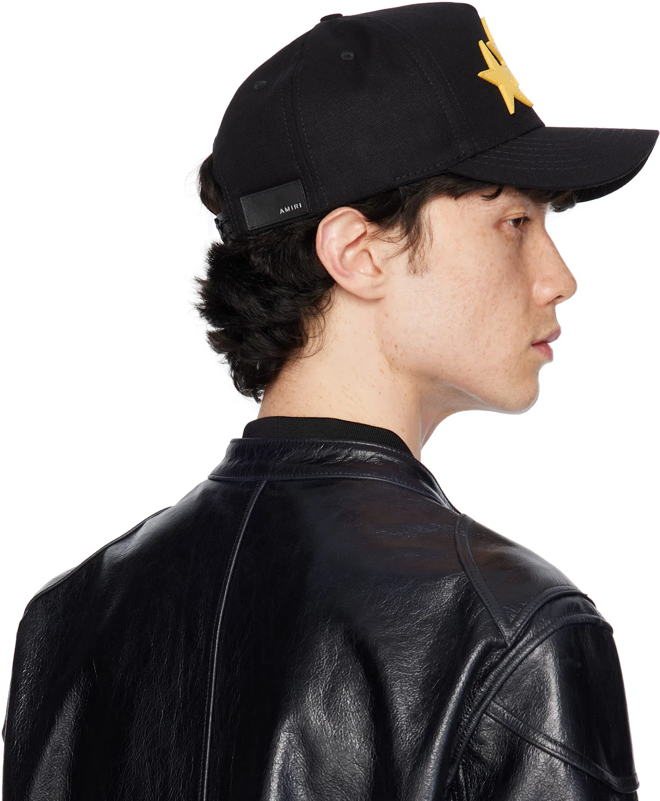 AFTER PRAY Black Mavericks Motorcycle Leather Jacket