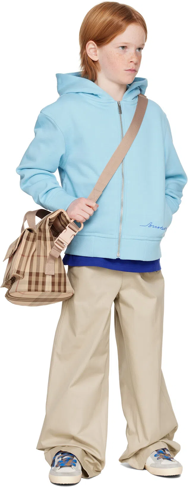 GOLDEN GOOSE White June Sneakers For Kids With Star And Logo