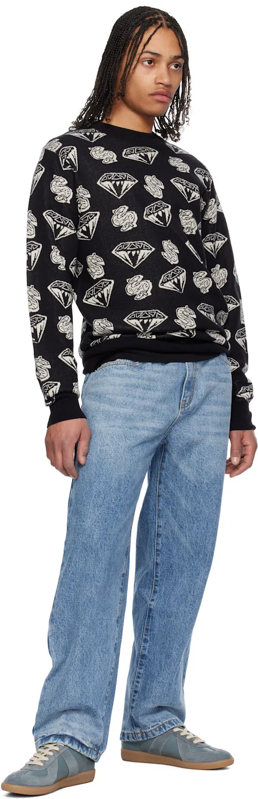 MAISON MARGIELA Replica Sneakers In Blue