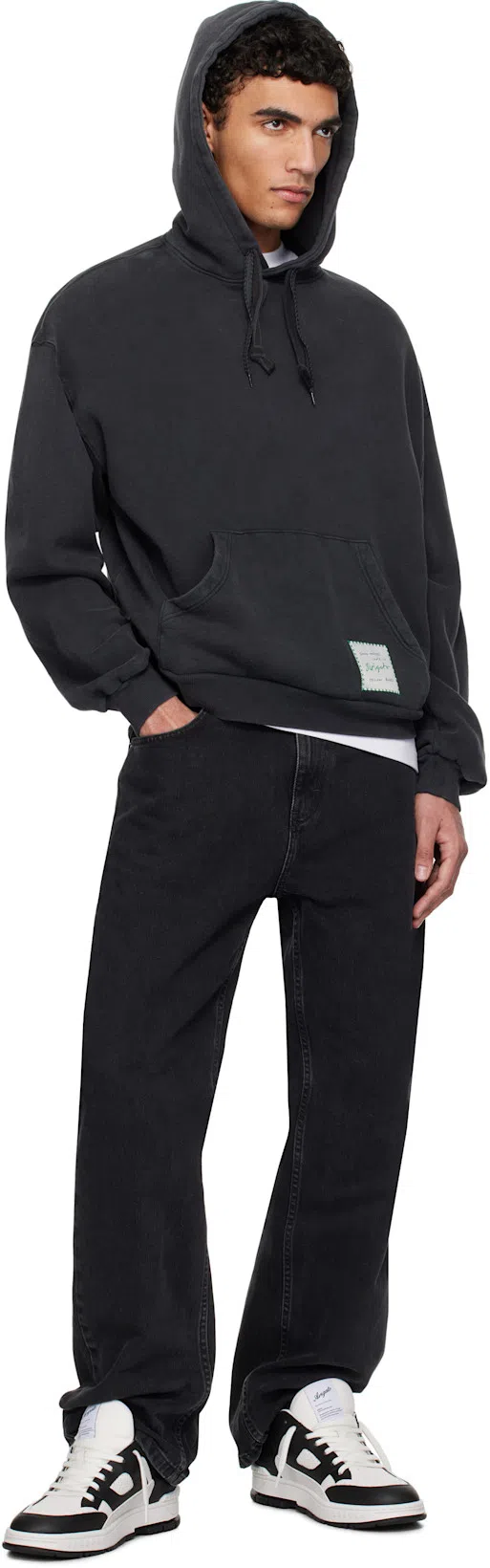 ACNE STUDIOS Wool Bomber Jacket In Grey