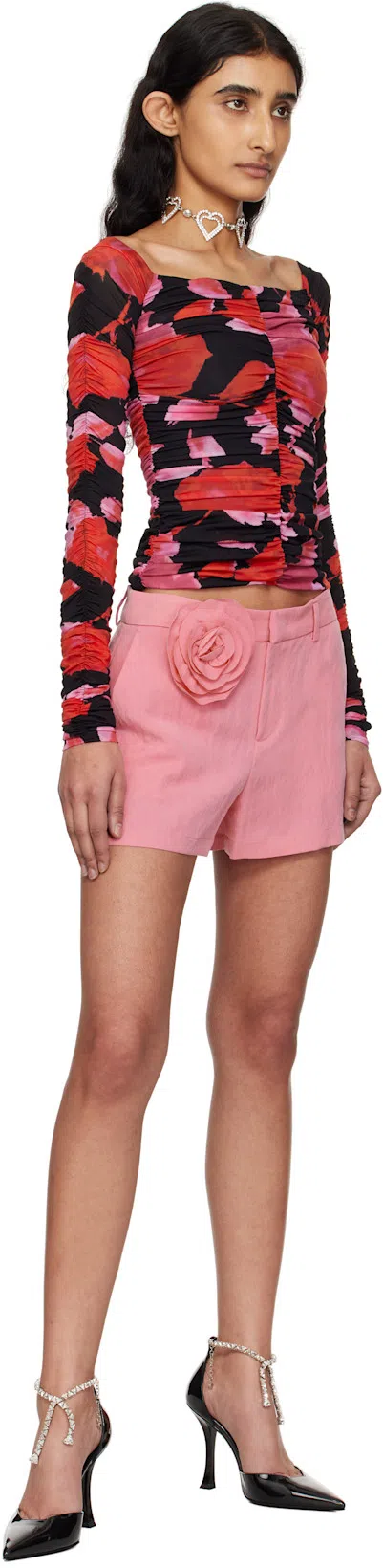 JIMMY CHOO Stevie 100 Patent Leather In Black