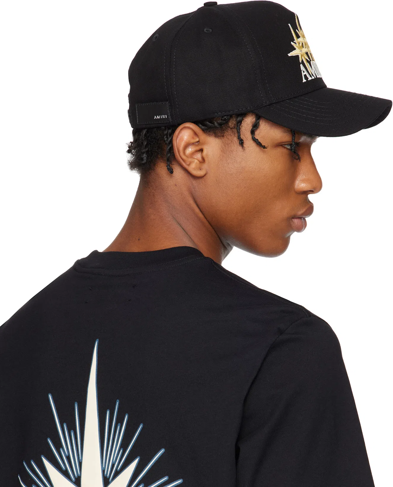 AMIRI Starbust T-shirt In Black