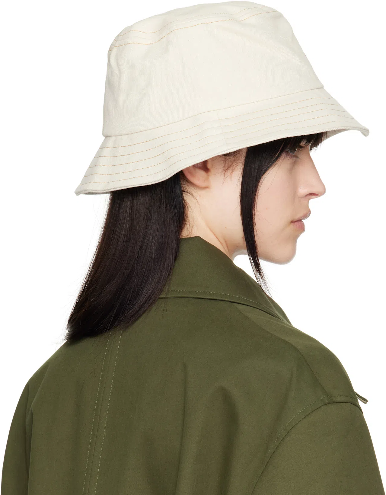 AMI ALEXANDRE MATTIUSSI De Caur Embroidered Organic Cotton-jersey T-shirt In White