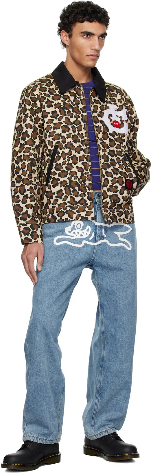 DR. MARTENS Black 8053 Nappa Leather Casual Derbys In Black Nappa