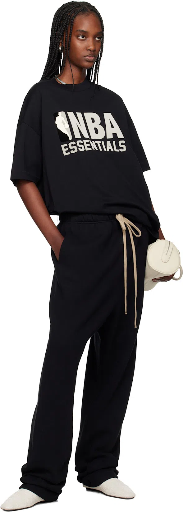 BOTTEGA VENETA Dry Stretch Cotton Ribbed Tank Top In Chalk