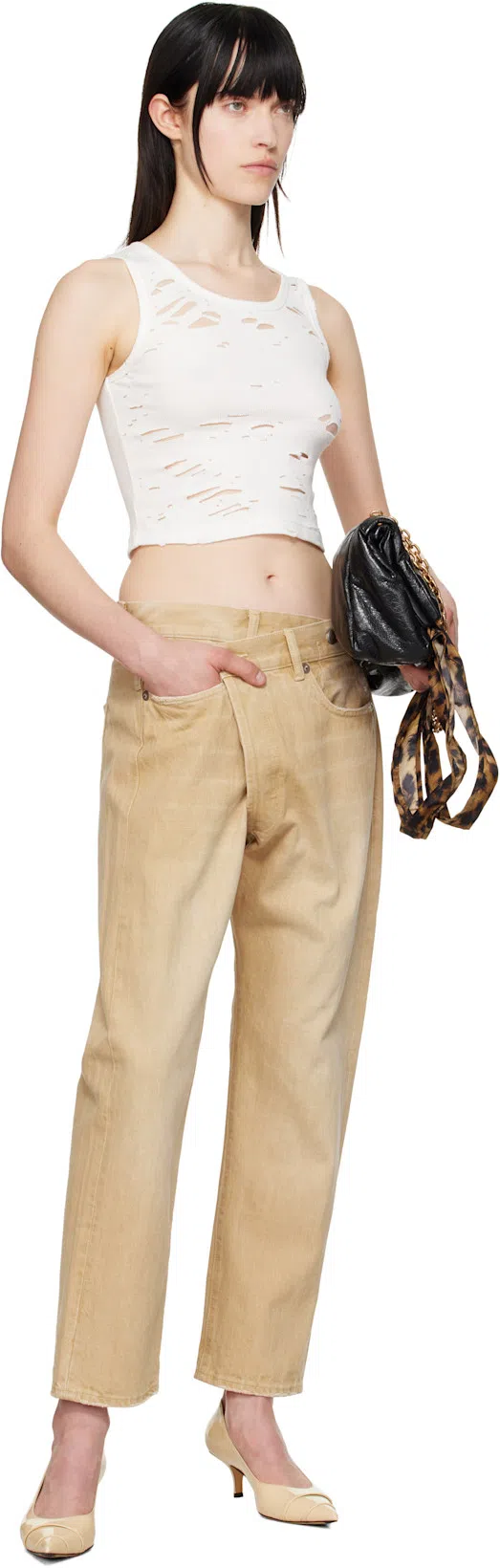 BALENCIAGA 'monaco Chain S' Shoulder Bag In Black