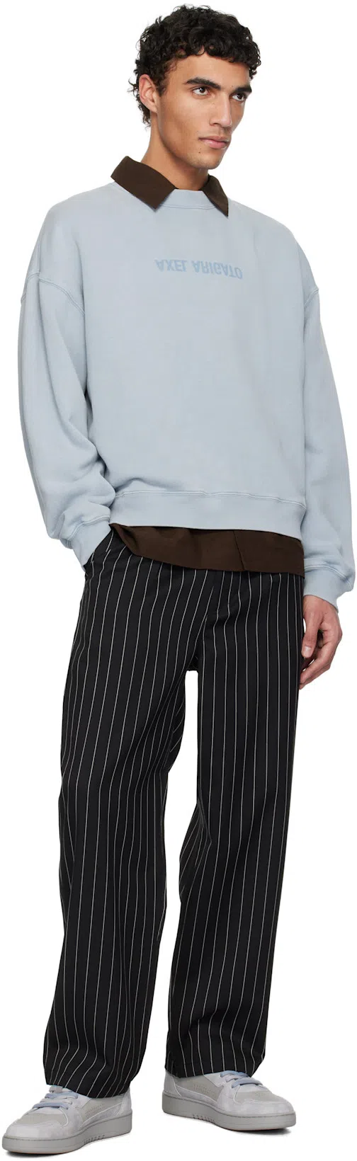 APC A.p.c. Mens Brown Roy Linen-blend Shirt In Caa Brown