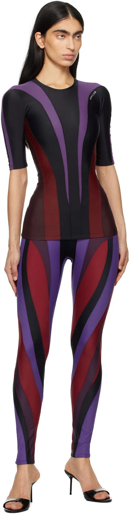 PARIS TEXAS Patent Leather Lidia Mules 70 In Black