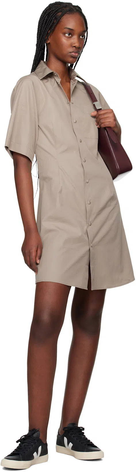 VEJA Campo' Black And White Low Top Sneakers In Vegan Leather