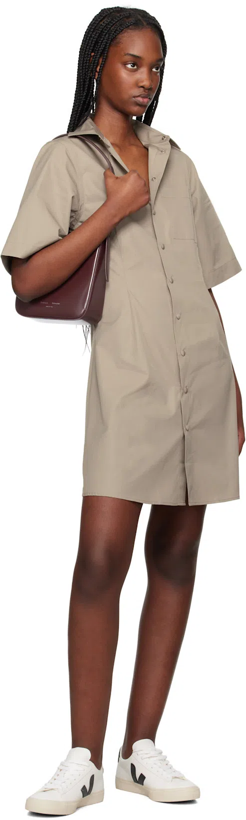 VEJA Campo' White And Black Low Top Sneakers In Vegan Leather