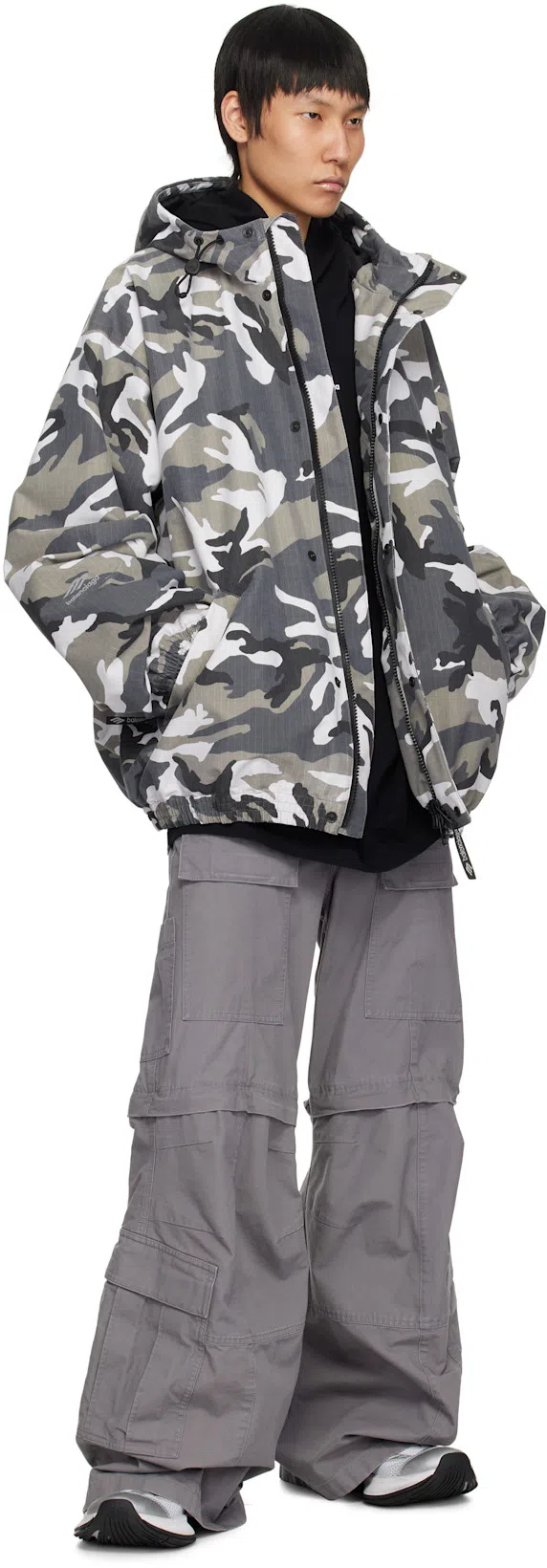 BALENCIAGA Circuit Canvas Low-top Sneakers In White