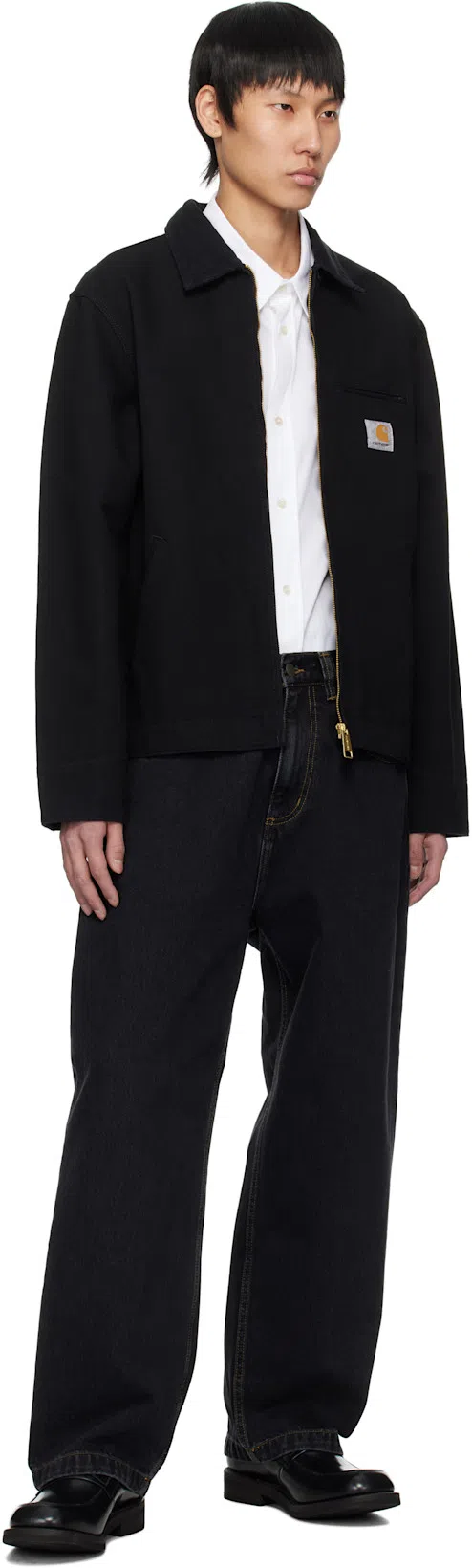 CARHARTT Og Detroit Dearborn Jacket In Black