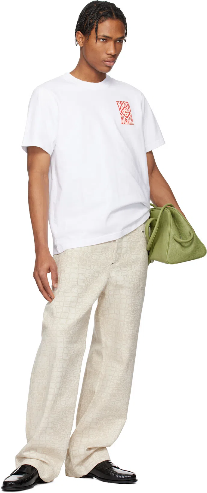 JACQUEMUS The Fernando De-nîmes Trousers In Beige