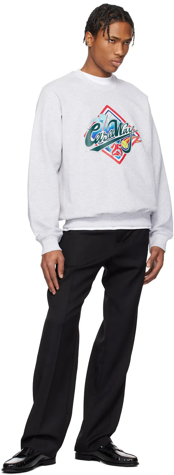 CASABLANCA Casa Beach Wave T-shirt In White