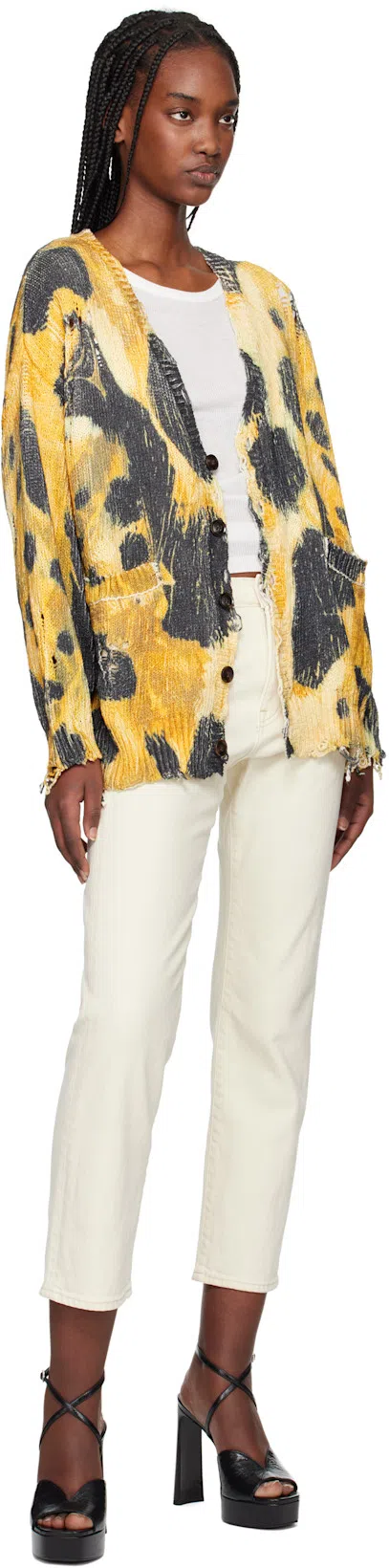 ANN DEMEULEMEESTER White Biba Sleeveless Tank Top In 002 Natural White