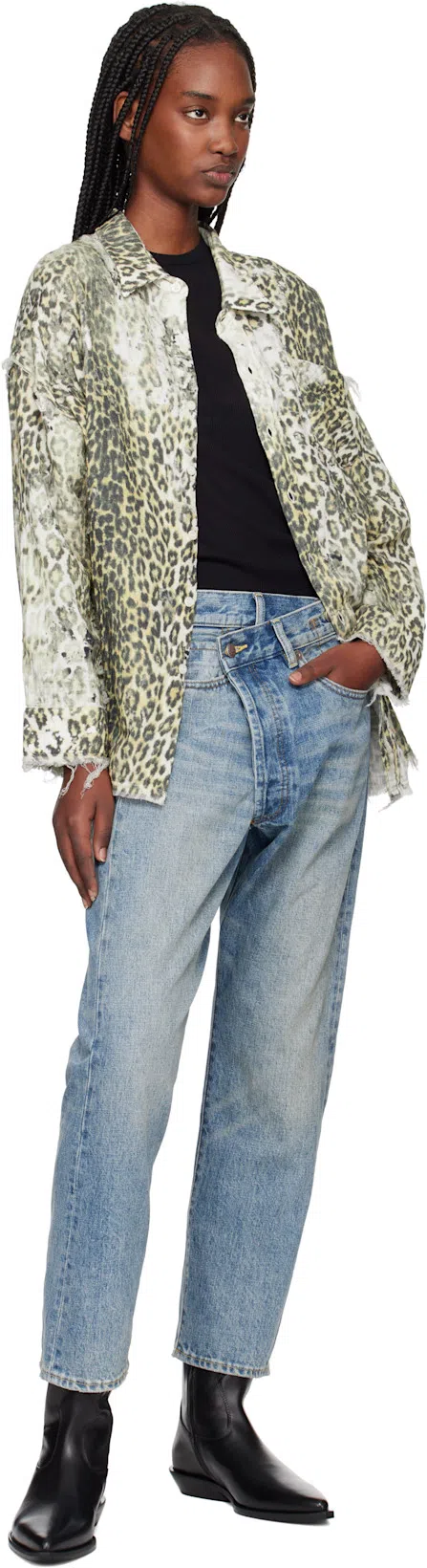 ANN DEMEULEMEESTER Black Biba Sleeveless Tank Top In 099 Black