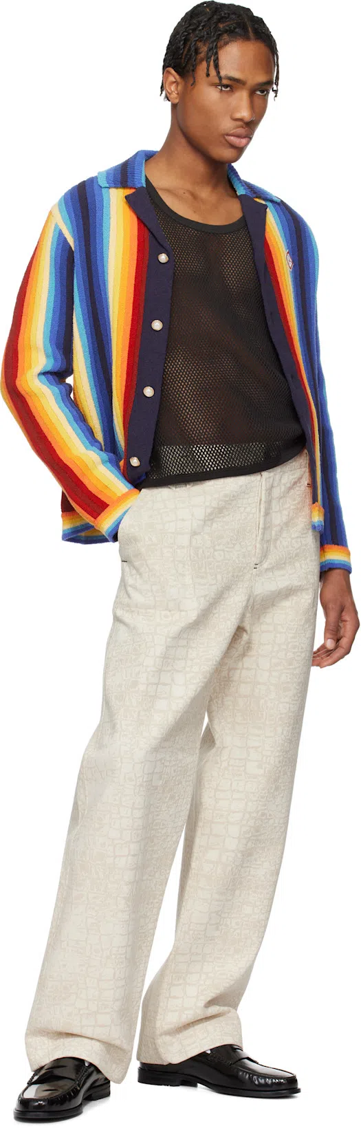 JACQUEMUS The Fernando De-nîmes Trousers In Beige