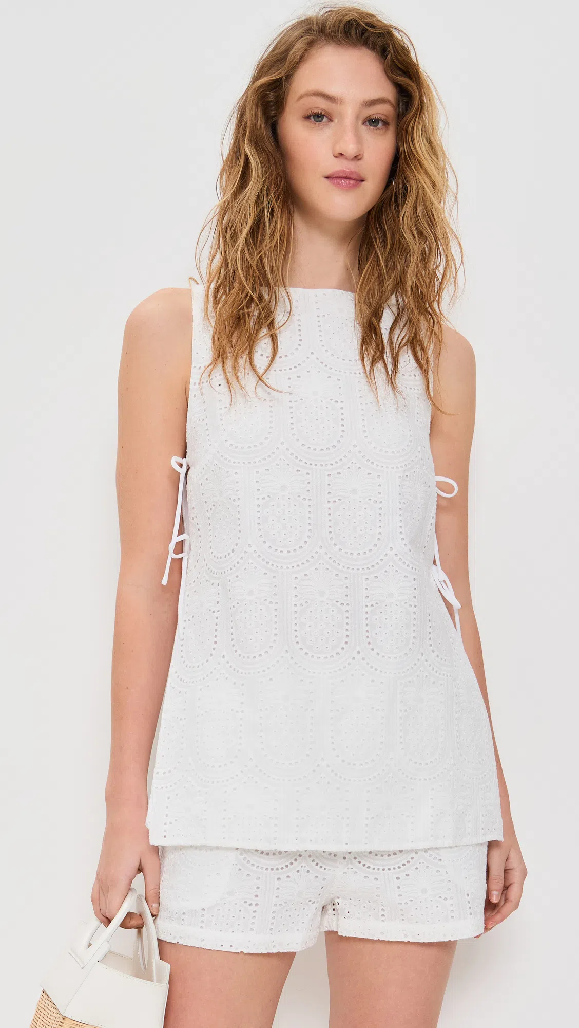 AGOLDE Poppy Ribbed Tank Top In Black