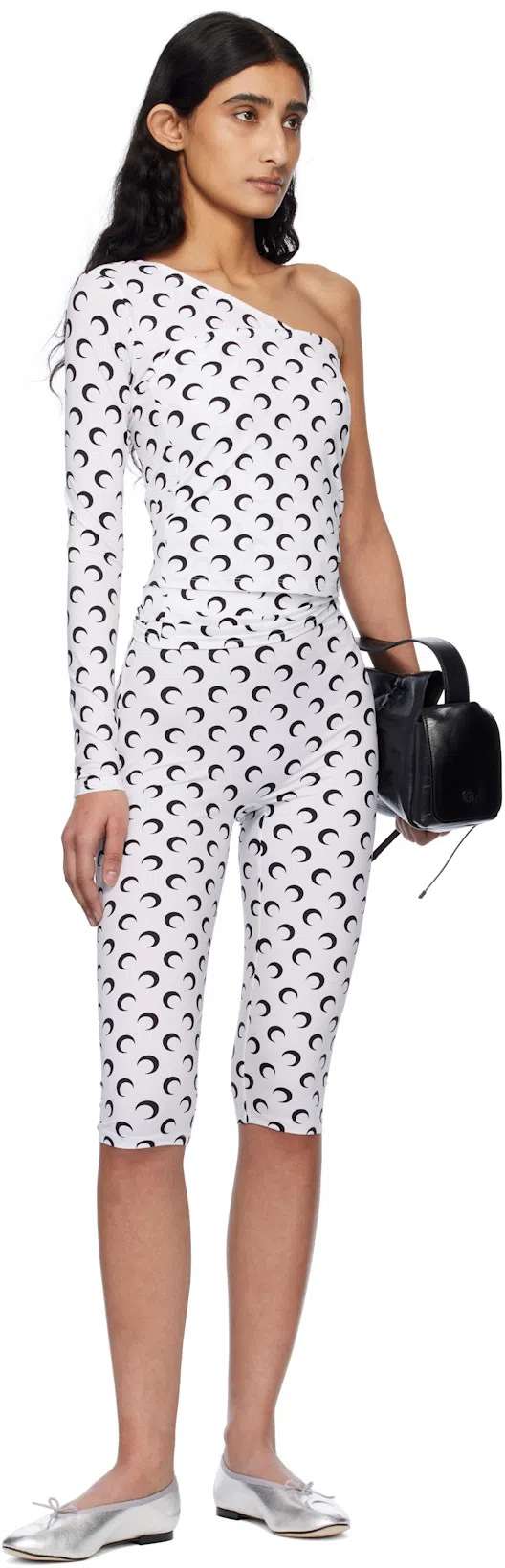 ACNE STUDIOS Sleek Calf Leather Tote Bag With Flap Pockets In Black