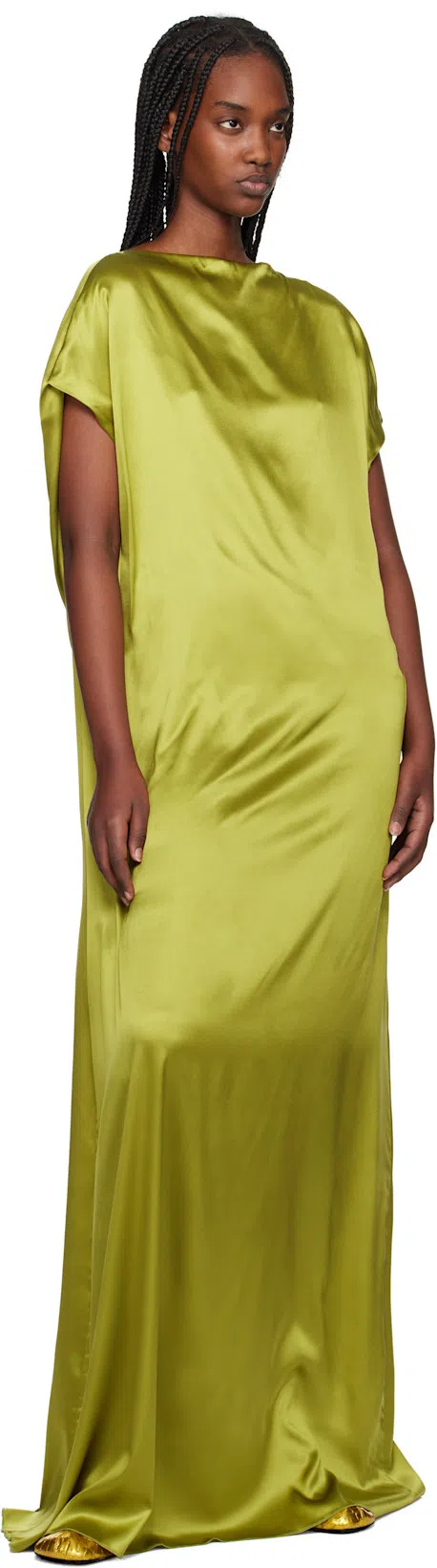 DRIES VAN NOTEN Floor-length Dress In Green