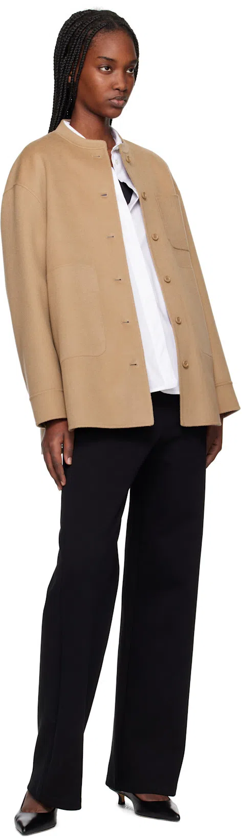 AEYDE Catrina Slingback Pumps In Black