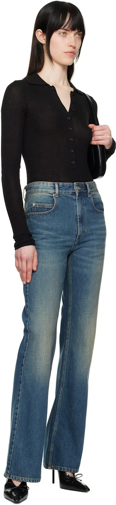 JACQUEMUS 100mm Les Cubisto H Leather Slingbacks In Black