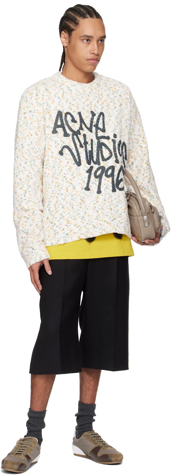 ACNE STUDIOS Printed T-shirt In White