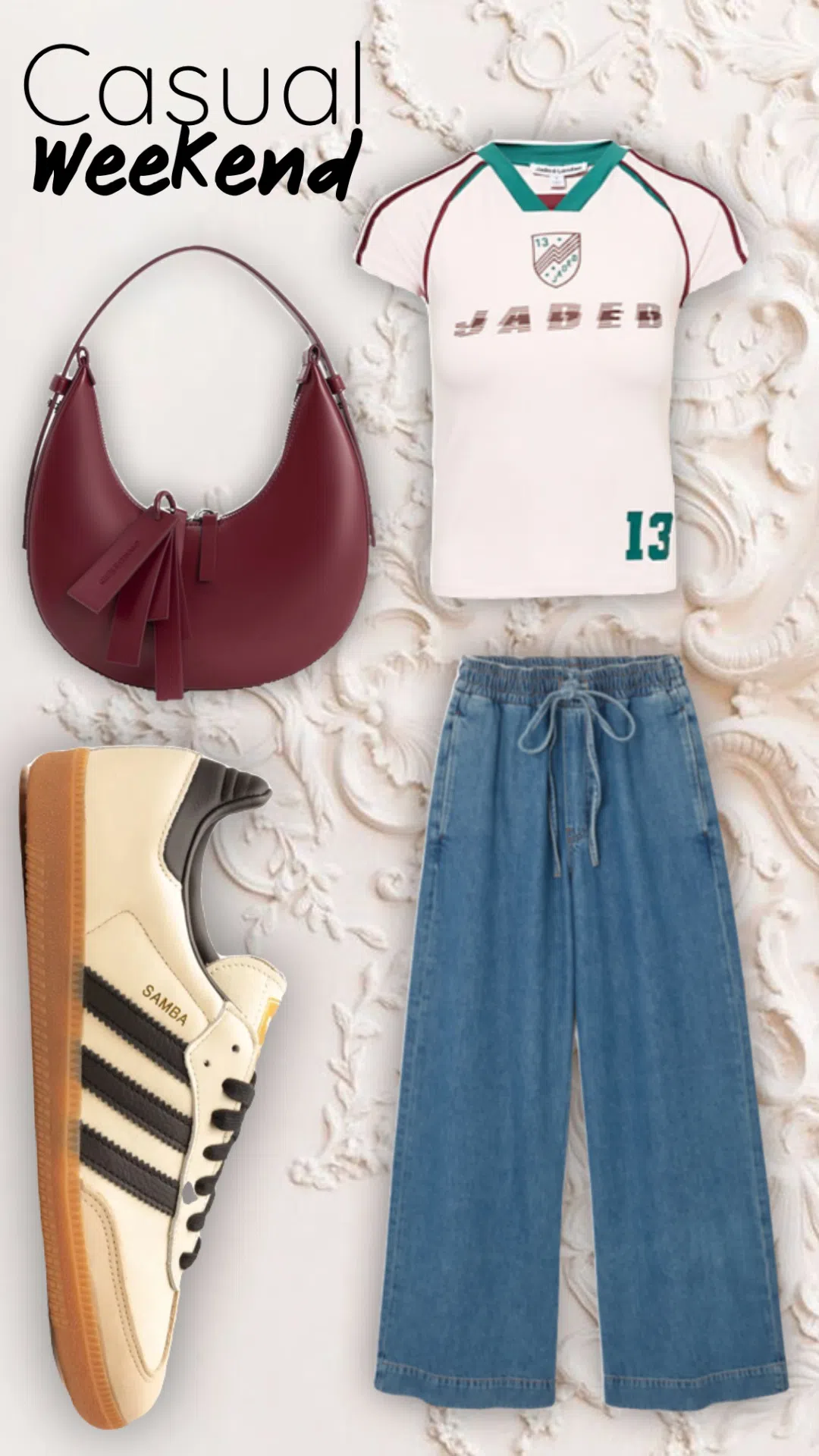 ADIDAS ORIGINALS Adidas Sneaker Samba In Black/white/beige