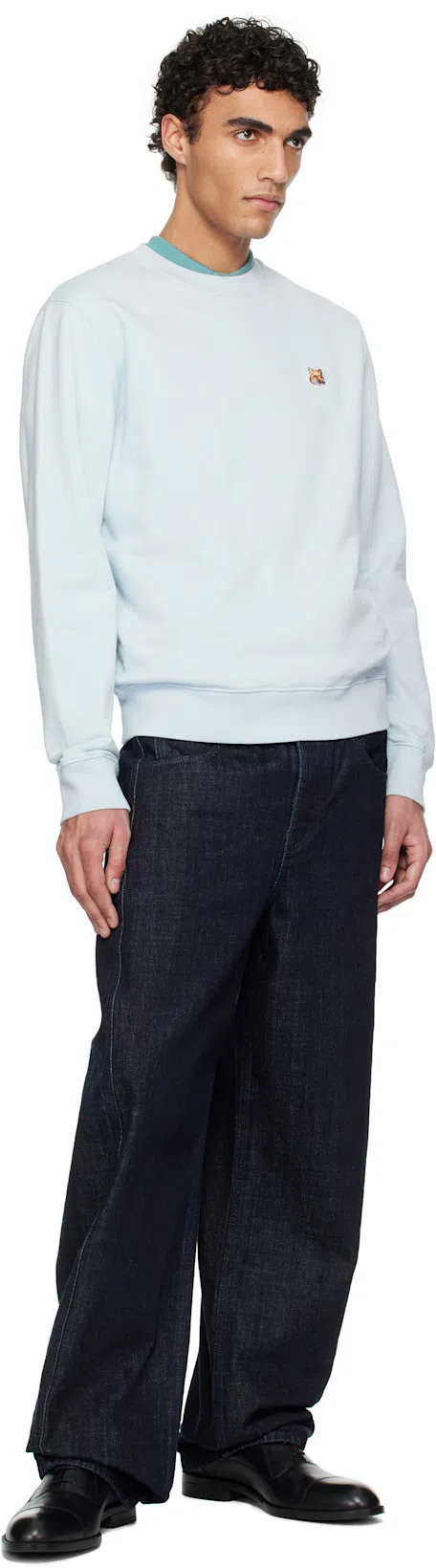 JACQUEMUS Le De-nîmes Mirada Denim Jeans In Blue