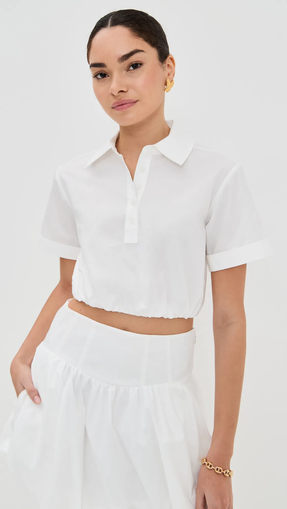 SIMKHAI Sydney Raffia Monogram Slide Sandals In Natural