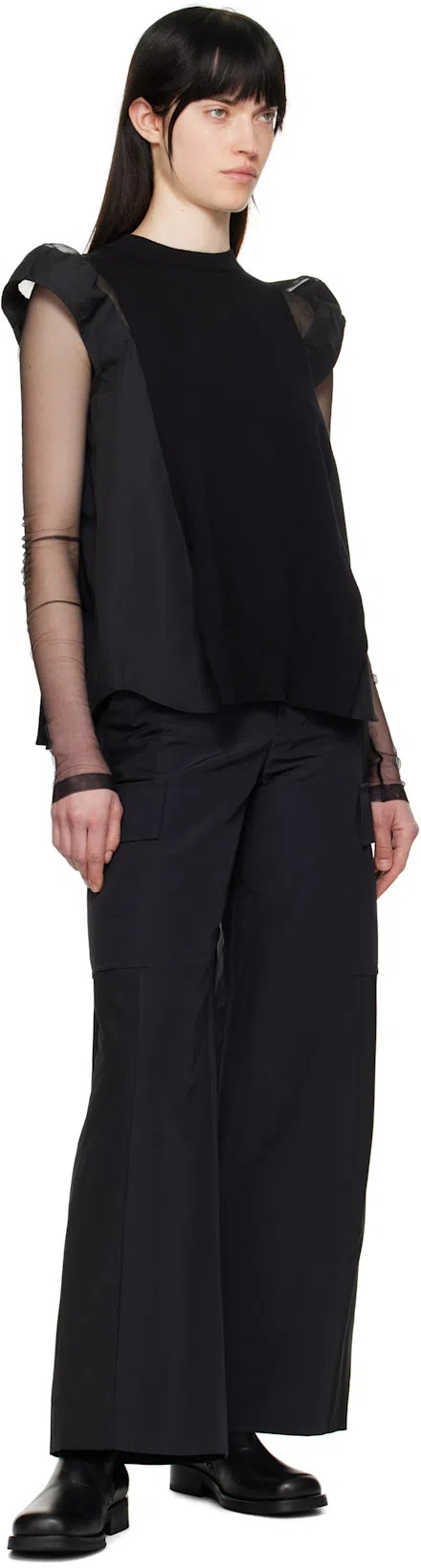 THE ROW Woman Ankle Boots Black Size 8 Calfskin