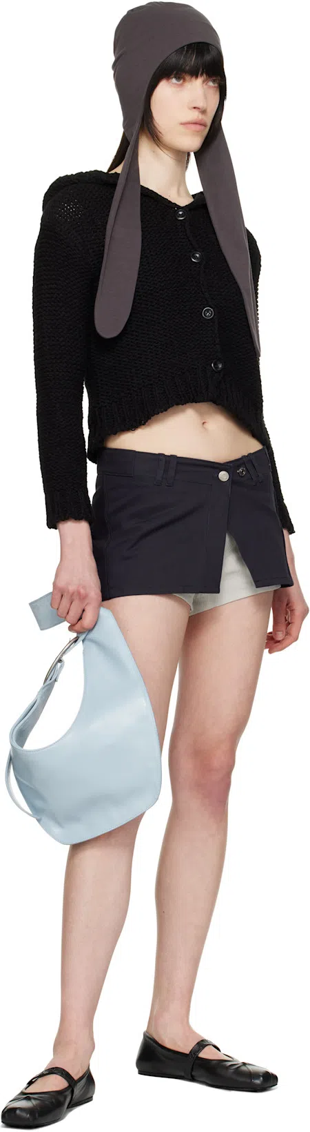 MARNI Patent-finish Ballerina Shoes In Black