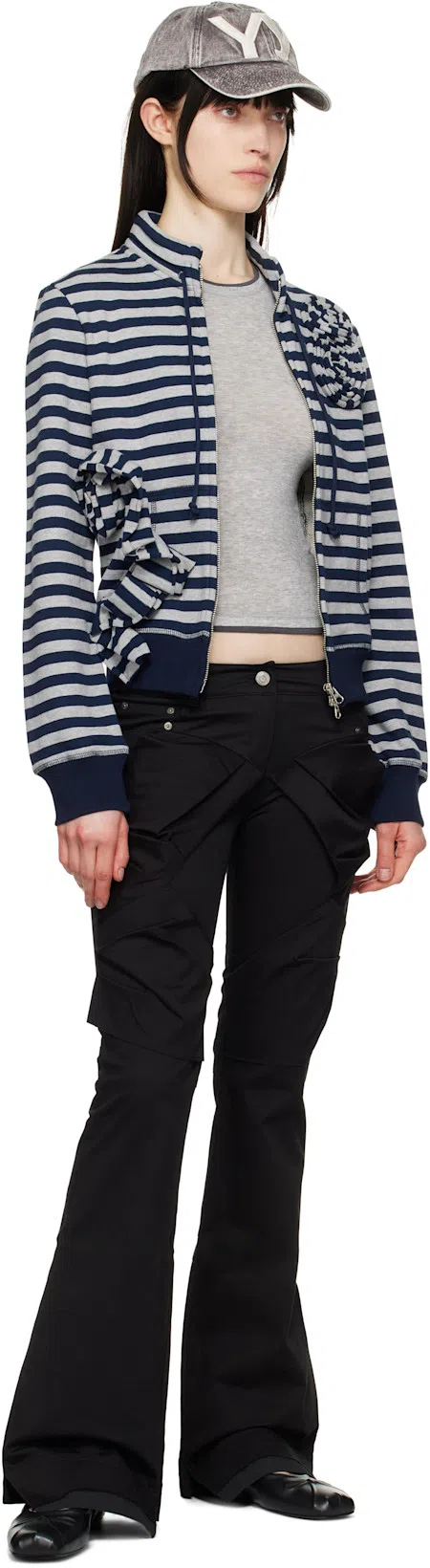 MARNI Patent-finish Ballerina Shoes In Black