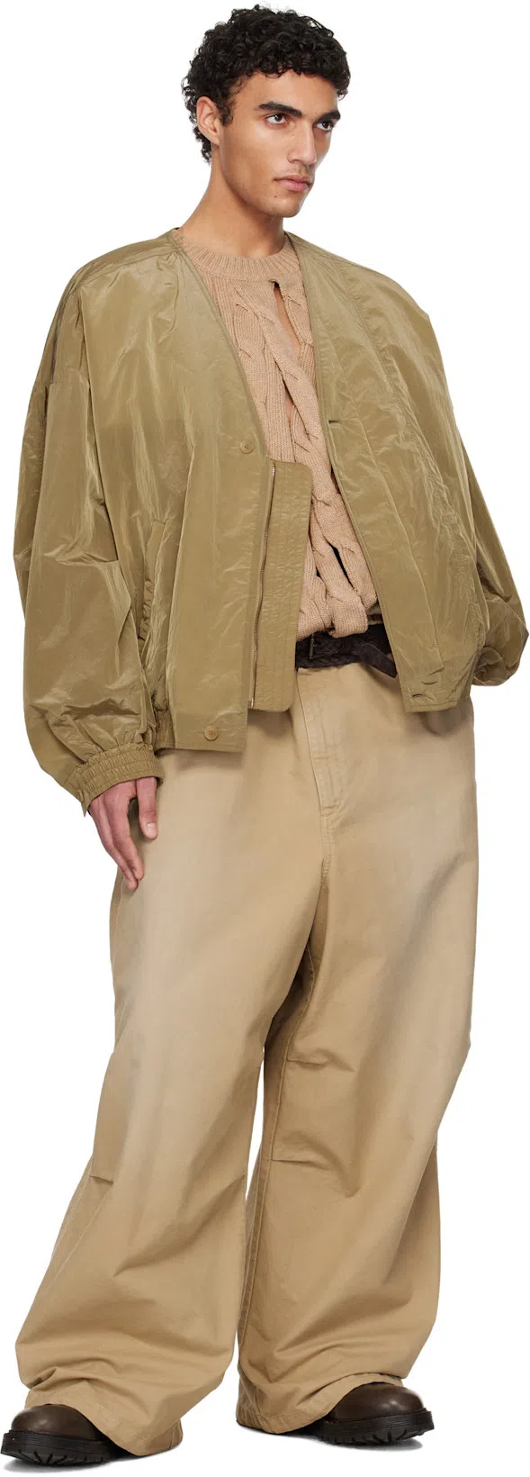 VISVIM Brown Gillespie Folk Boots In Dk.brown