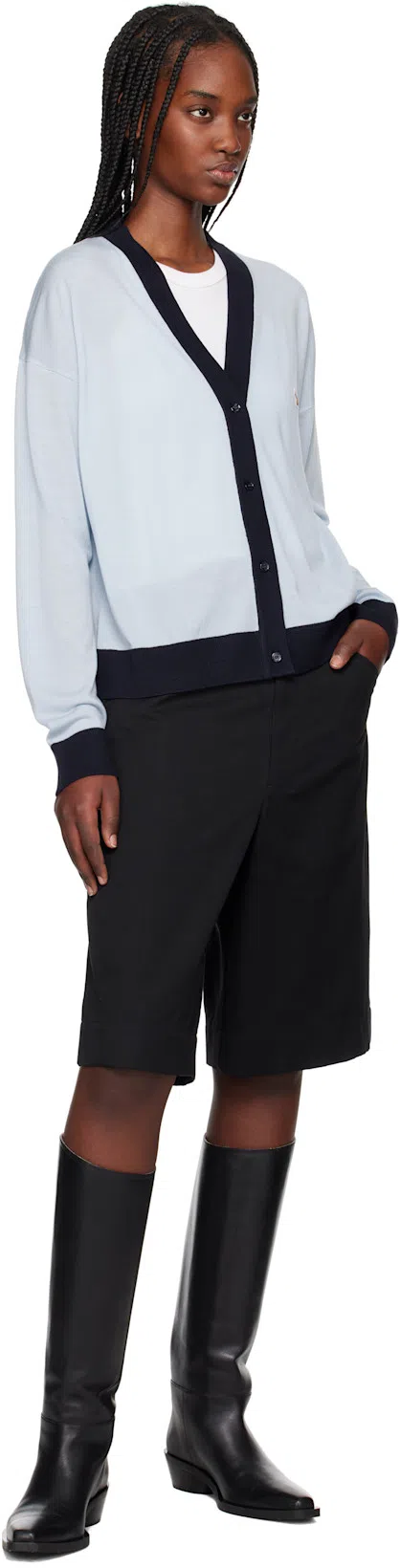 PROENZA SCHOULER Bronco Leather Tall Boots In Black