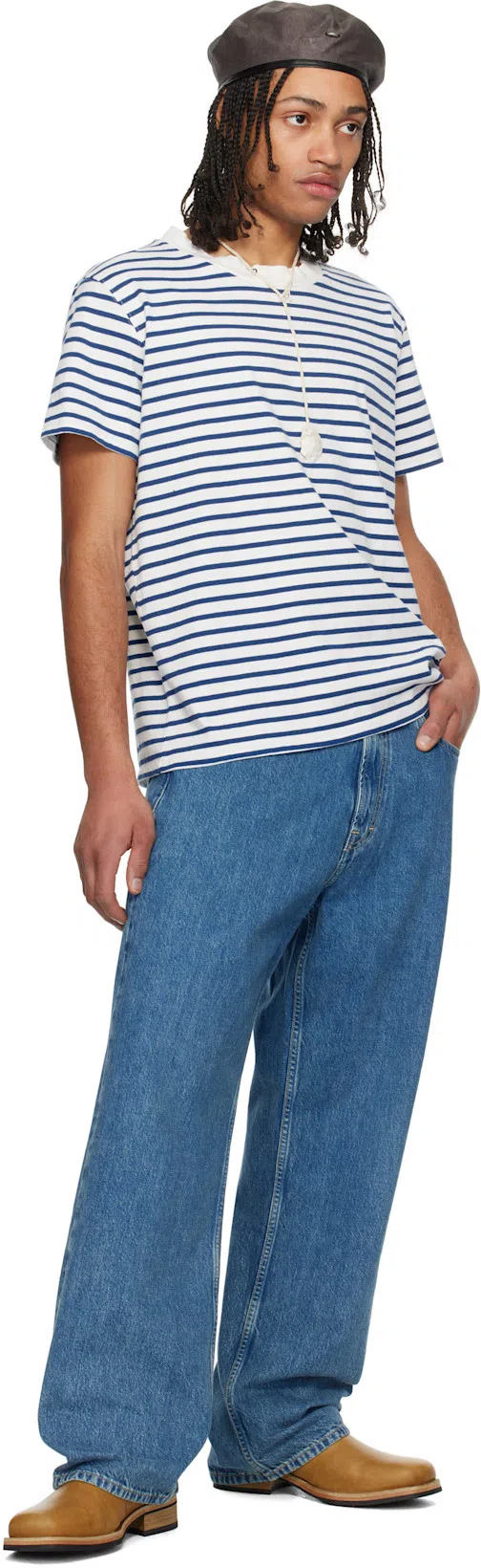 OUR LEGACY Bliss T-shirt In Blue